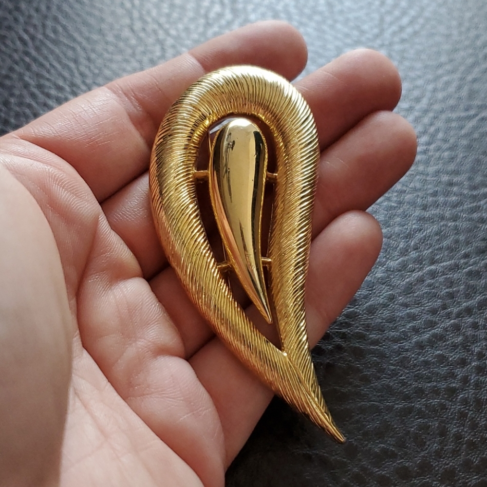 VTG M Jent brooch